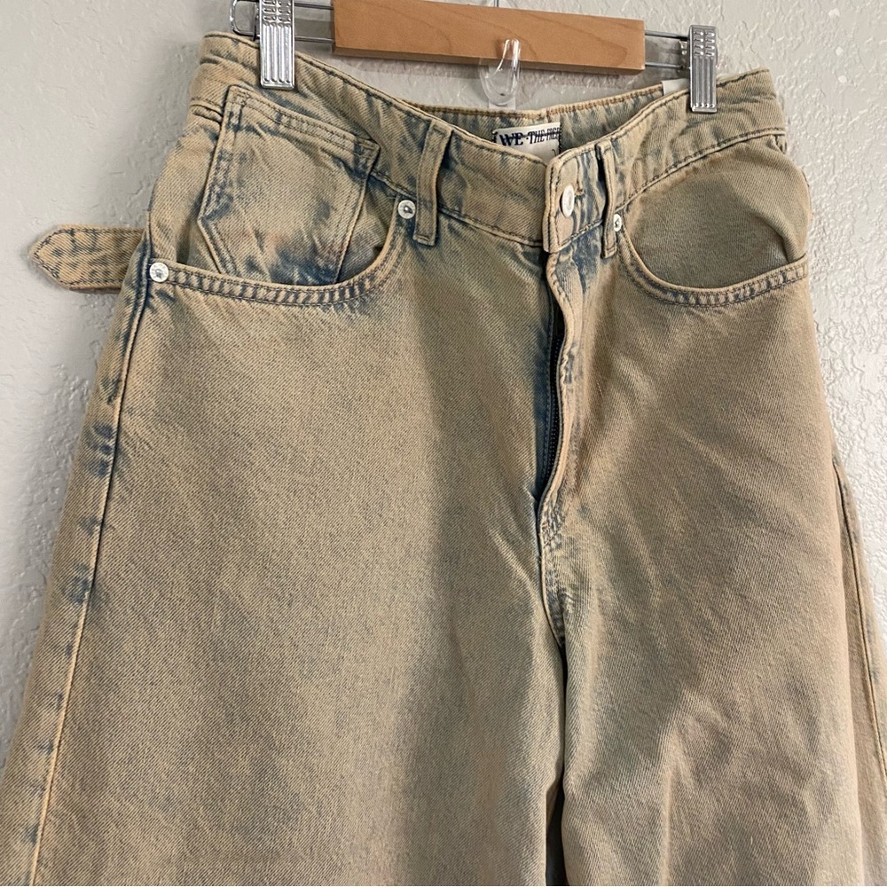 Free People WE THE FREE Waterfalls Baggy Wide Leg Jeans NEW - Picture 13 of 17